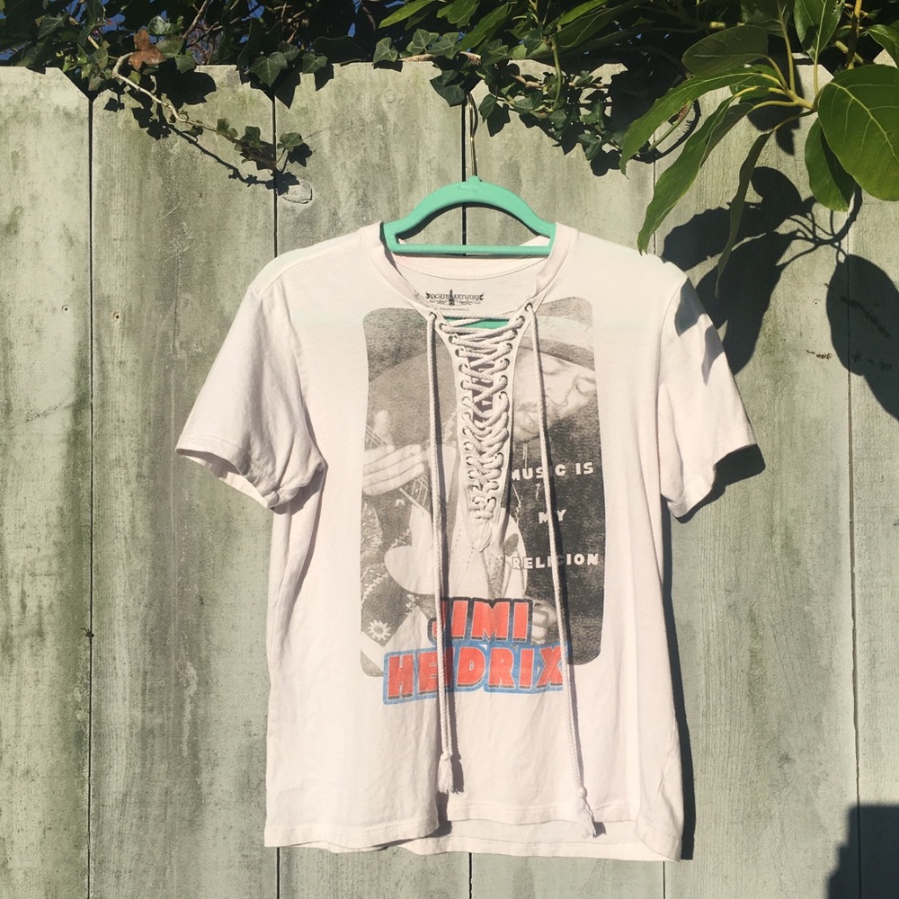Jimi Hendrix Laced Up Shirt